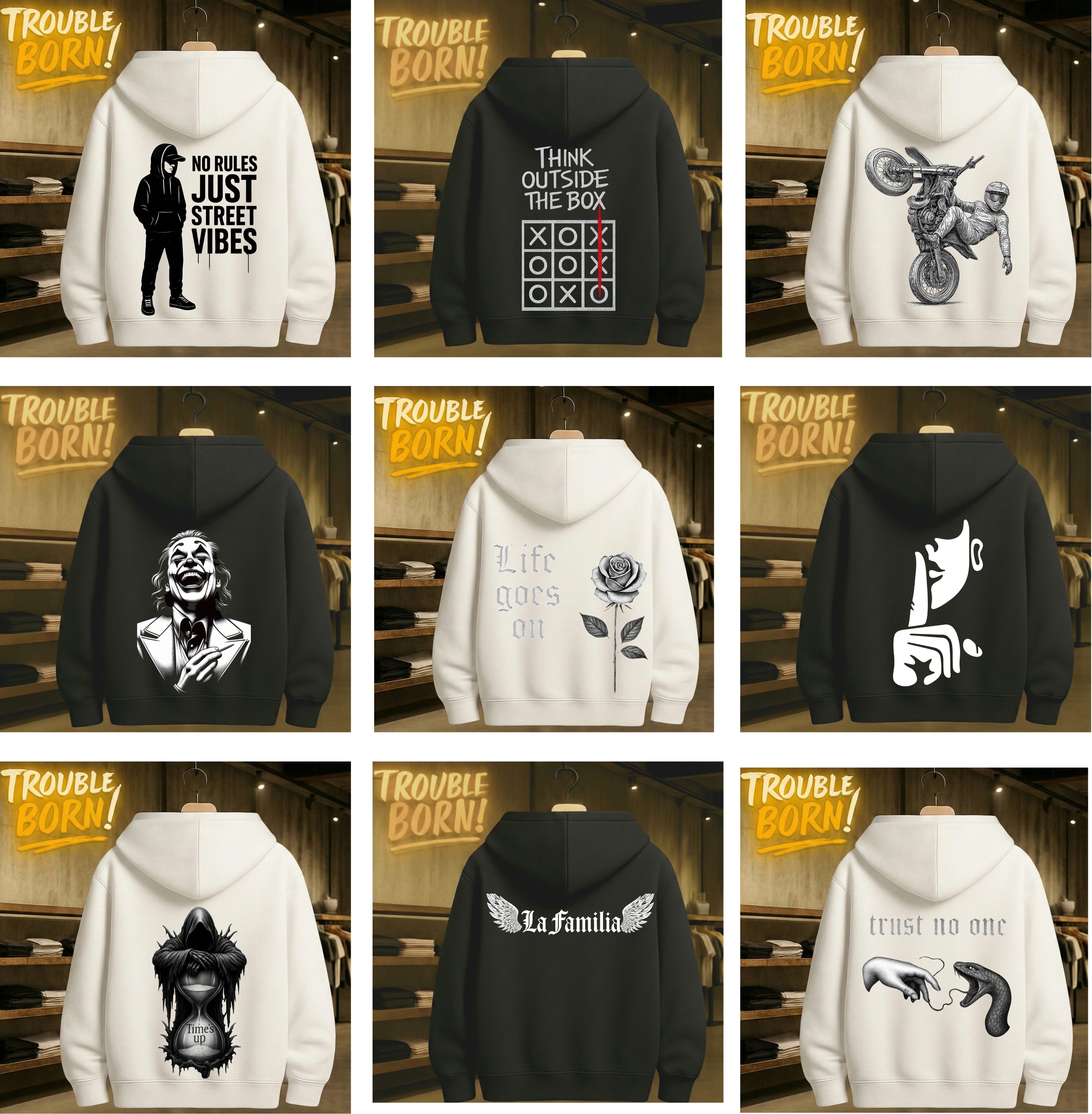 Hoodie Design Double Face